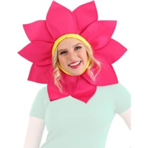 Pink Daisy Flower Headpiece