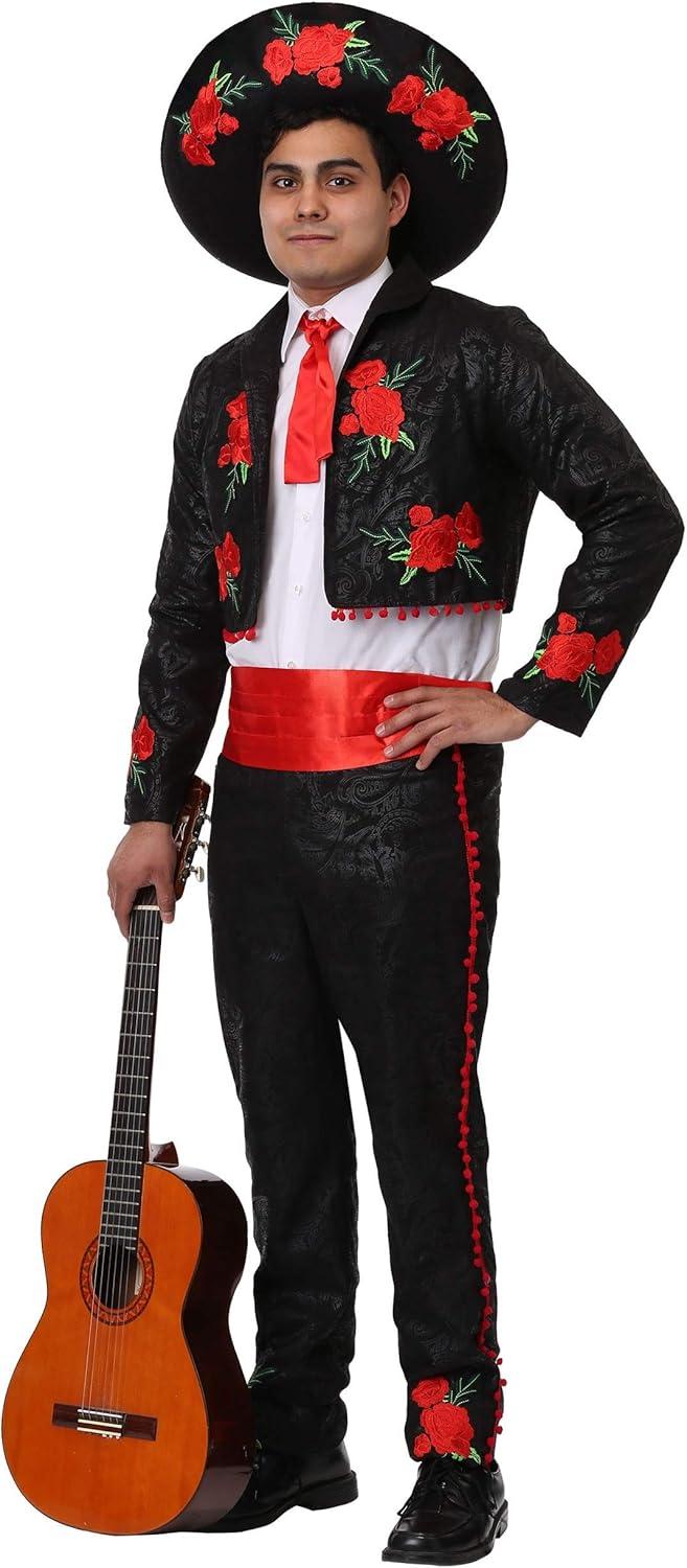 imageMens Plus Size Mariachi Costume ampamp Sombrero Hat Spanish Music Costume for Cinco de Mayo ampamp Mexican Holidays