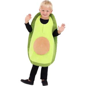 Cute Avocado Toddler Costume – Tunic with Seed Hood & Foam Body
