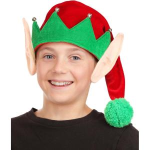 Kid’s Soft Elf Costume Hat with Ears | Christmas Hats