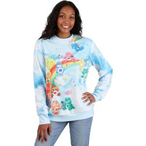 Adult Fun in the Sun Care Bears Sweater(Blue)