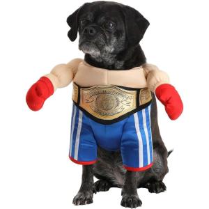 Fun Costumes Boxer Pet Costume – X-Small – Red(Small)