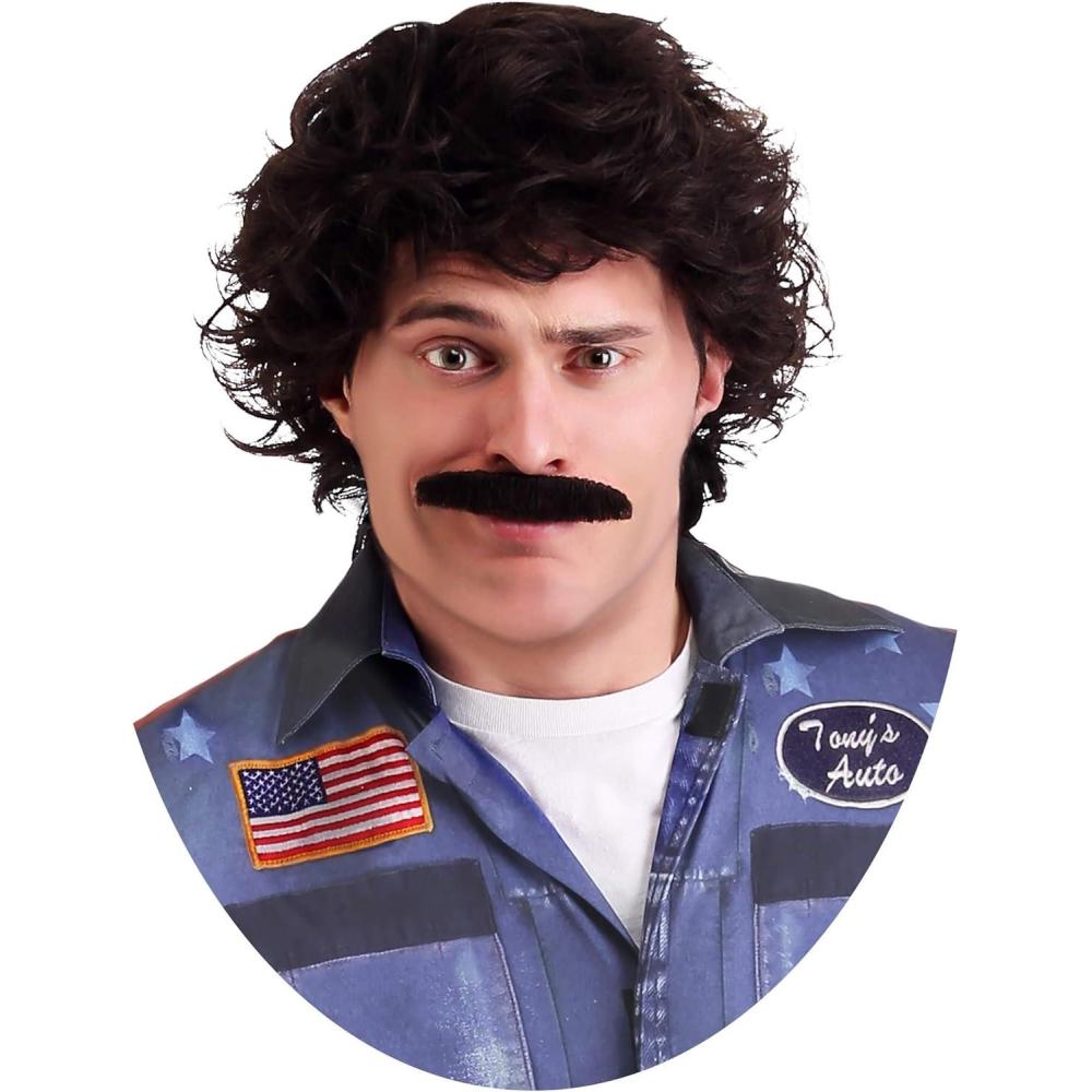 imageRod Kimble Hot Rod Wig and Mustache