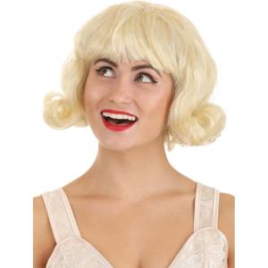 Fun Costumes Women’s Short Blonde 50s Wig Standard(ST)