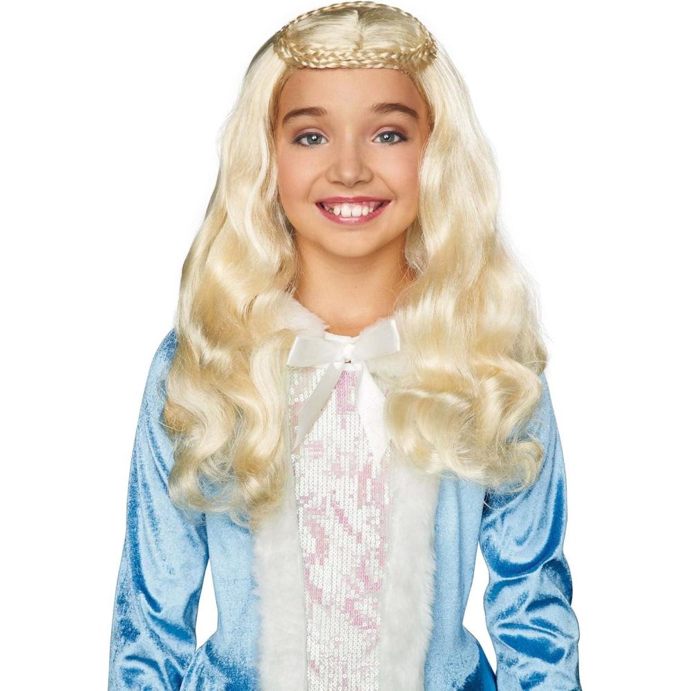 imageFun Costumes Girls Medieval Queen Wig StandardST