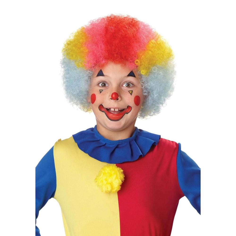 imageFun Costumes Red Clown Child Wig StandardMulticolored