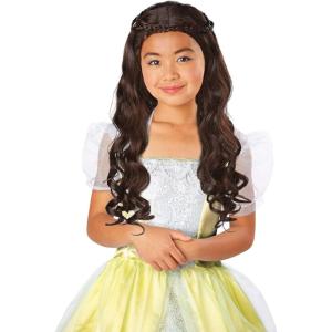 Fun Costumes Child Brown Enchanted Princess Wig Standard(ST)
