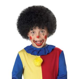 Fun Costumes Red Clown Child Wig Standard(Black)