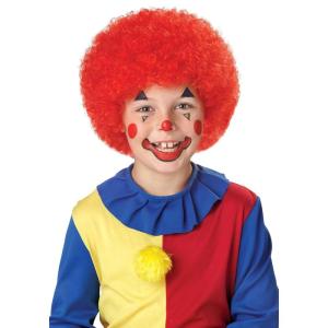 Fun Costumes Red Clown Child Wig Standard(Red)