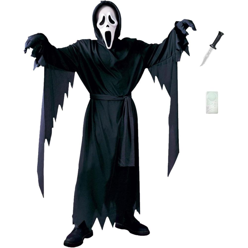 imageFun World Kids Ghost Face Costume and Accessory Set