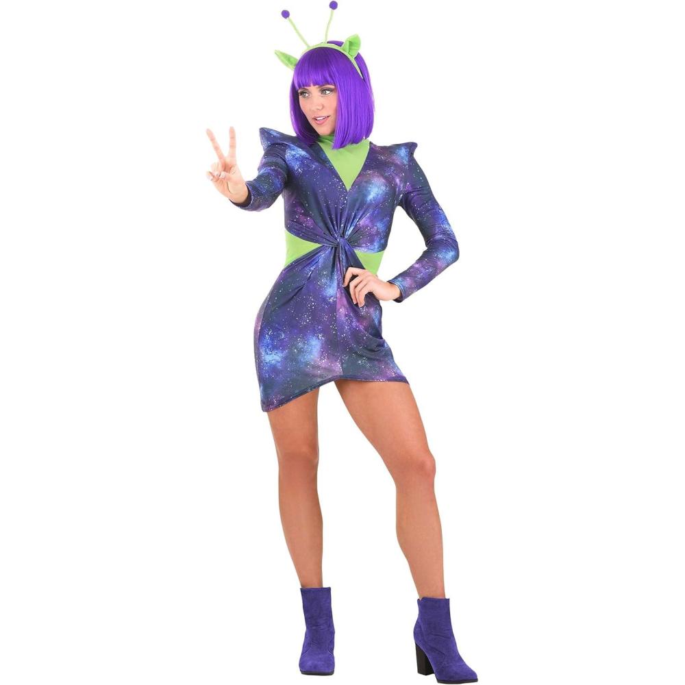 imageSexy Cosmic Alien Halloween Costume