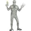 imageAdult Alien Costume  Mens Roswell Alien Jumpsuit with Grey Extraterrestrial Mask Gloves ampamp Shoe Covers for Humans