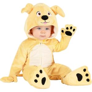 Dog Costume for Infants | Bulldog, Corgi, Hound, and Labrador Baby Costumes(Labrador)
