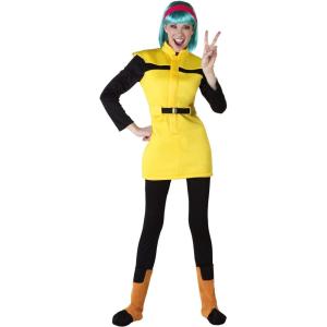 Dragon Ball Z Adult Yellow Bulma Costume for Women, Officially Licensed Dragon Ball Z Bulma Cosplay Costume