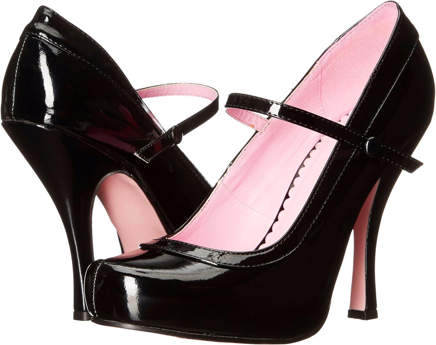 image:imageEllie Shoes Womens 423Babydoll Maryjane Platform PumpBlack