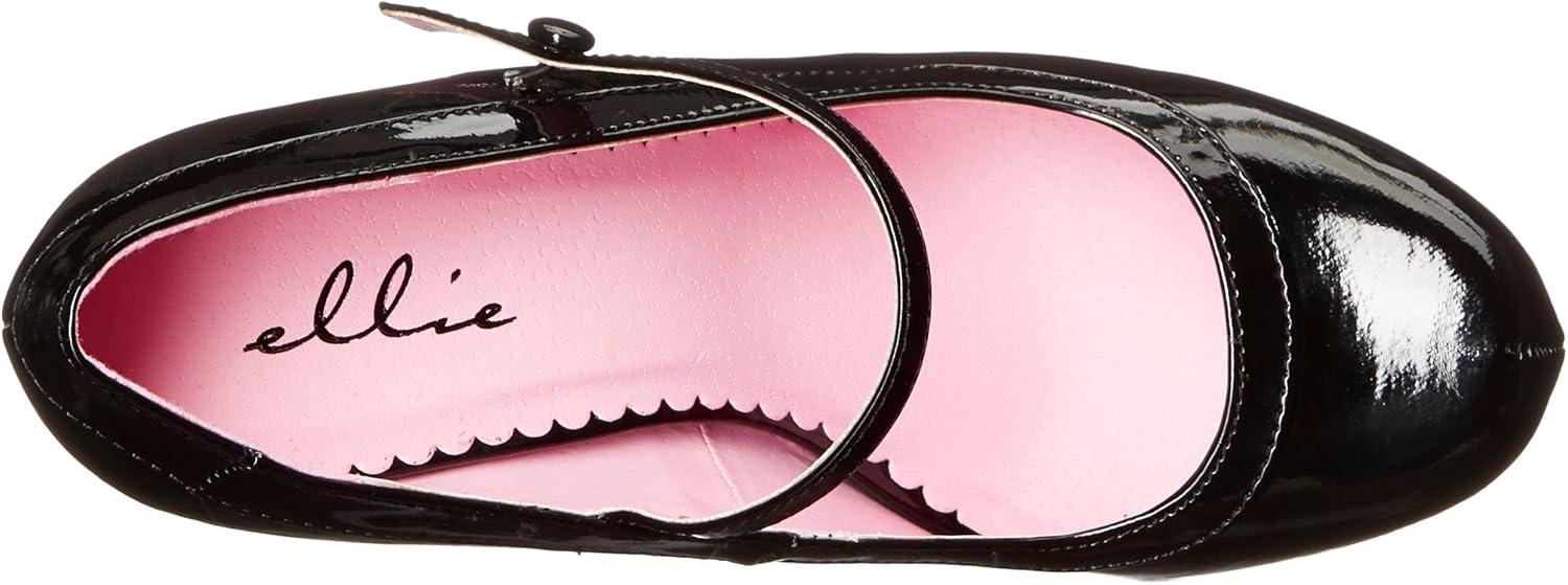 image:imageEllie Shoes Womens 423Babydoll Maryjane Platform PumpBlack