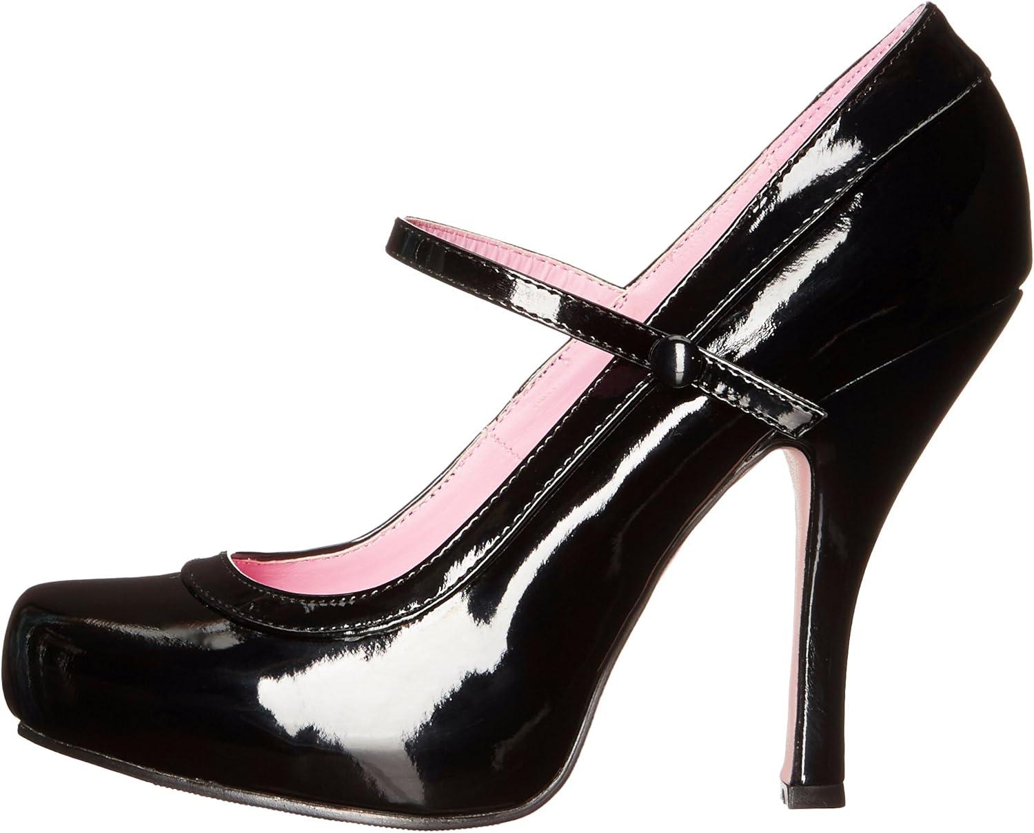 image:imageEllie Shoes Womens 423Babydoll Maryjane Platform PumpBlack