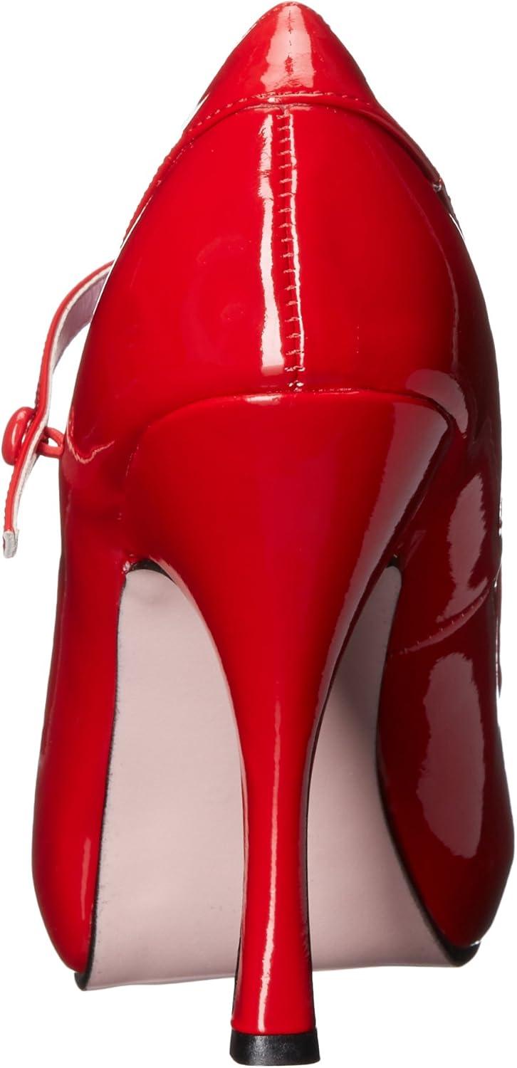 image:imageEllie Shoes Womens 423Babydoll Maryjane Platform PumpRed
