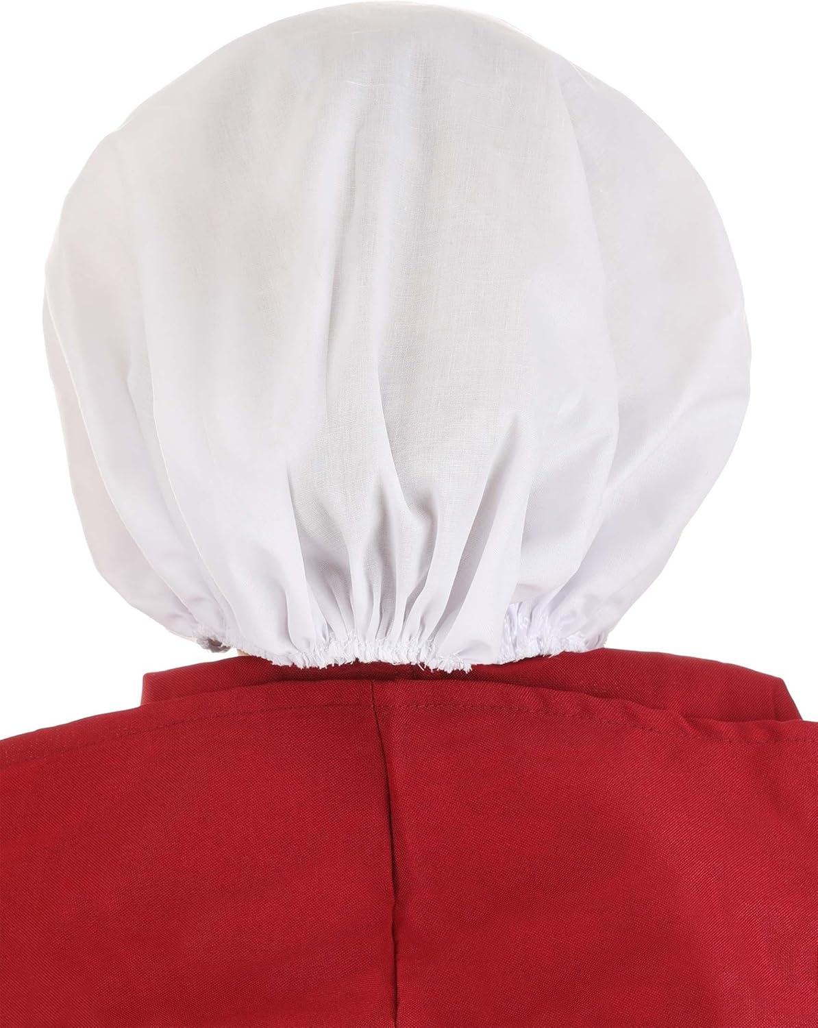 image:imageFun Costumes A Handmaids Tale Womens Inner Bonnet Accessory Folded Broadcloth with Elastic Back Officially Licensed