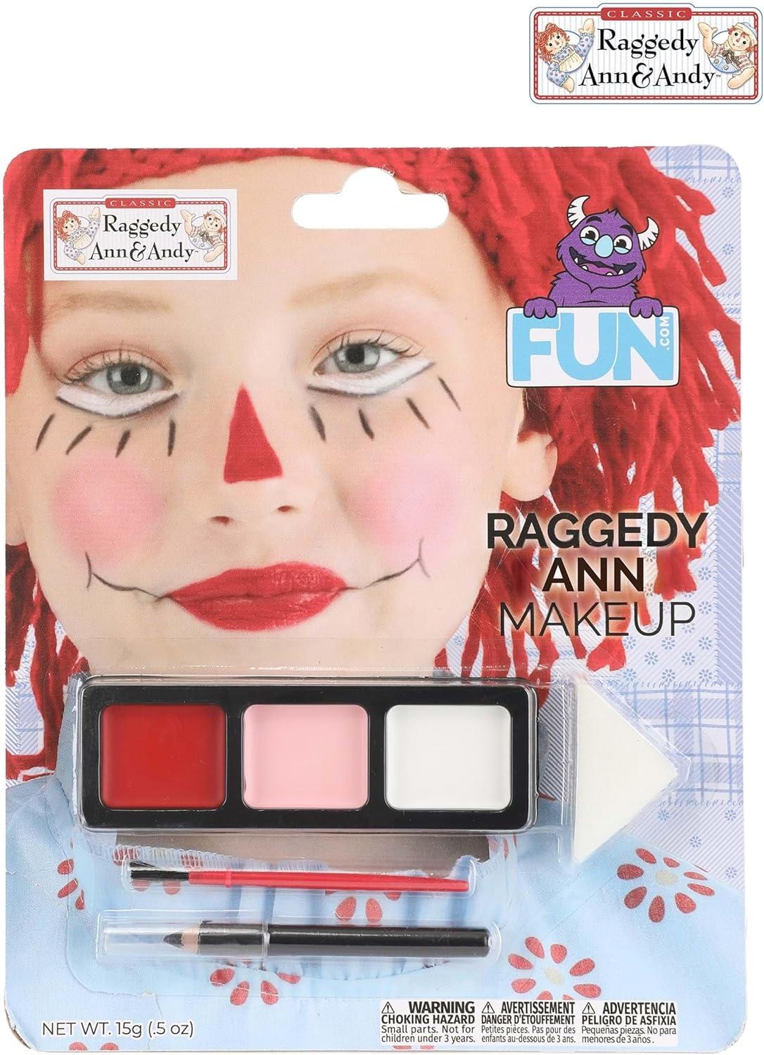 image:imageFun Costumes Raggedy Ann Makeup Set Standard Multicolor