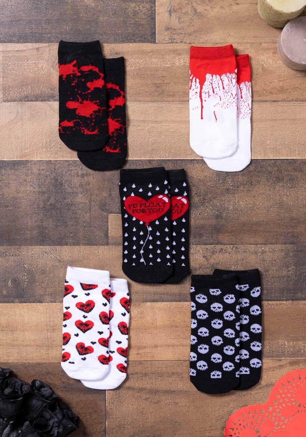 image:imageGoth 5Pack Valentines Day Socks ST