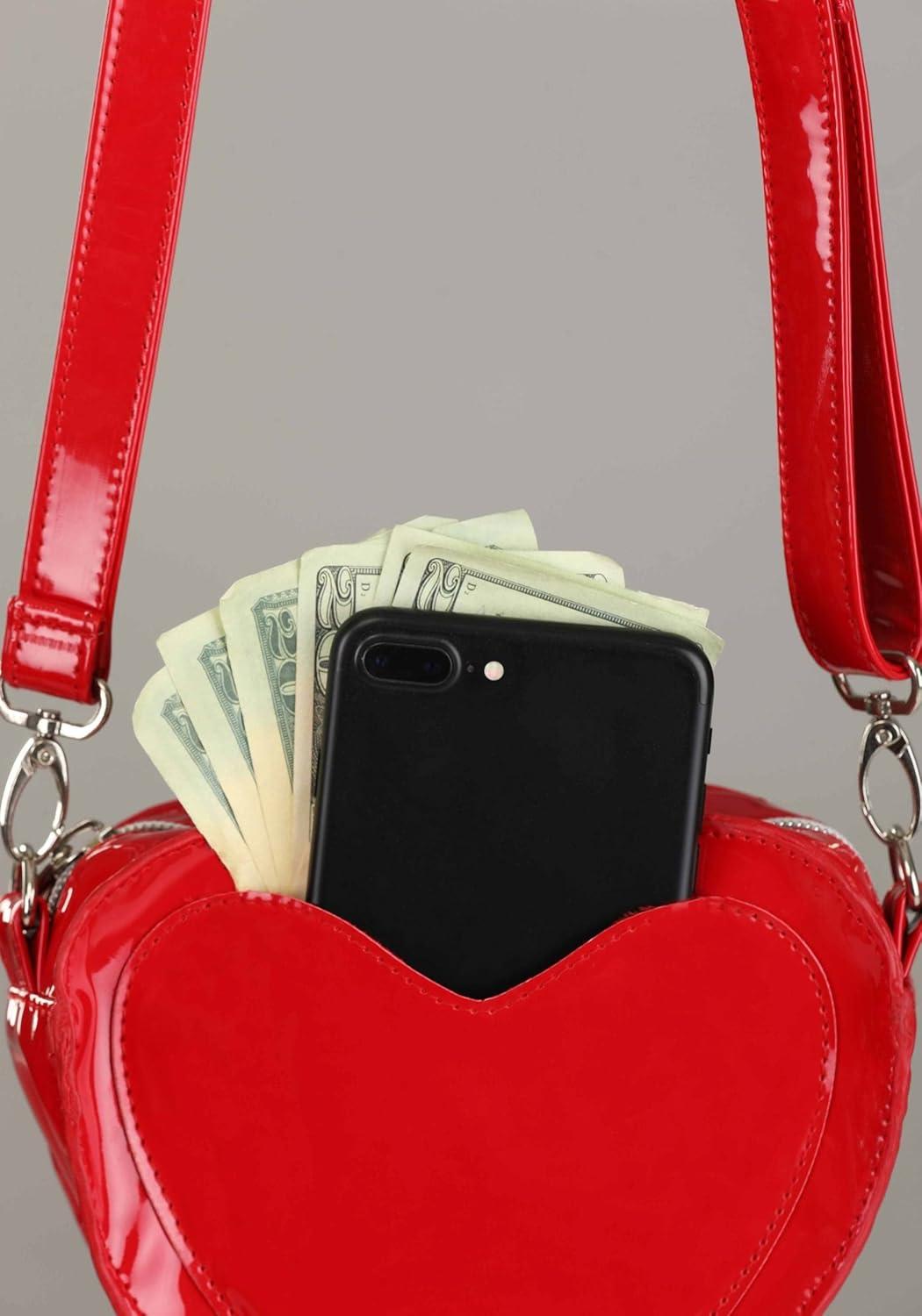 image:imageMy Valentine Red Heart Purse XLarge