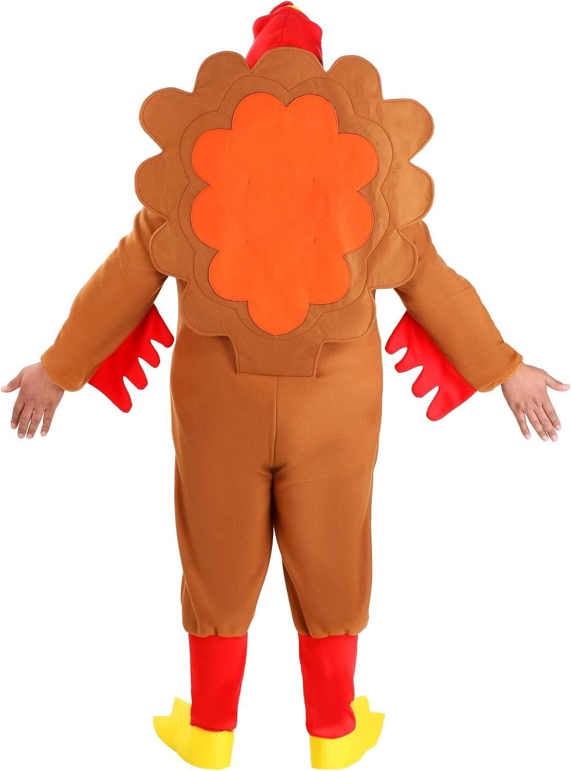image:imagePlus Size Adult Perky Turkey Costume Adult Animal Costumes