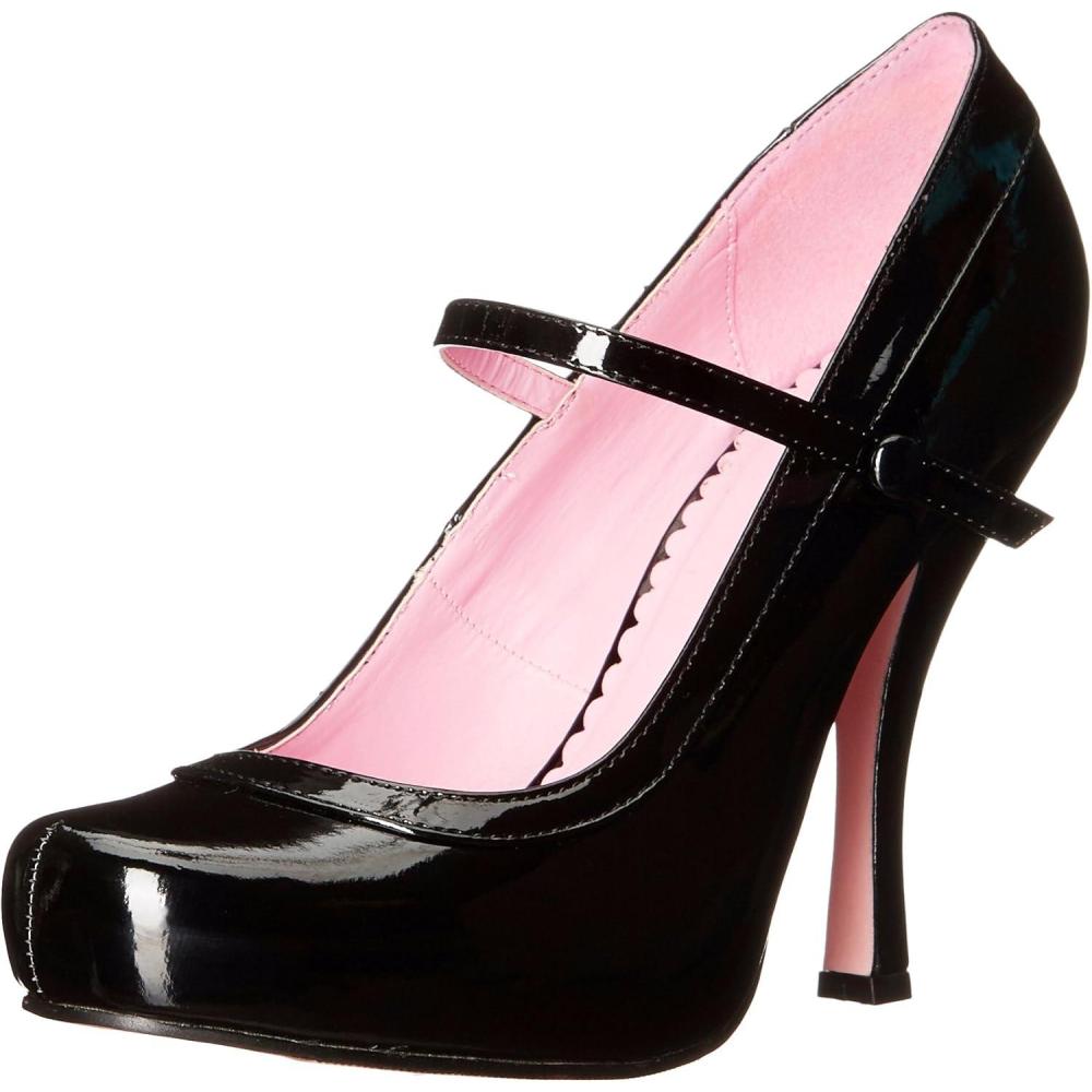 image:imageEllie Shoes Womens 423Babydoll Maryjane Platform PumpBlack