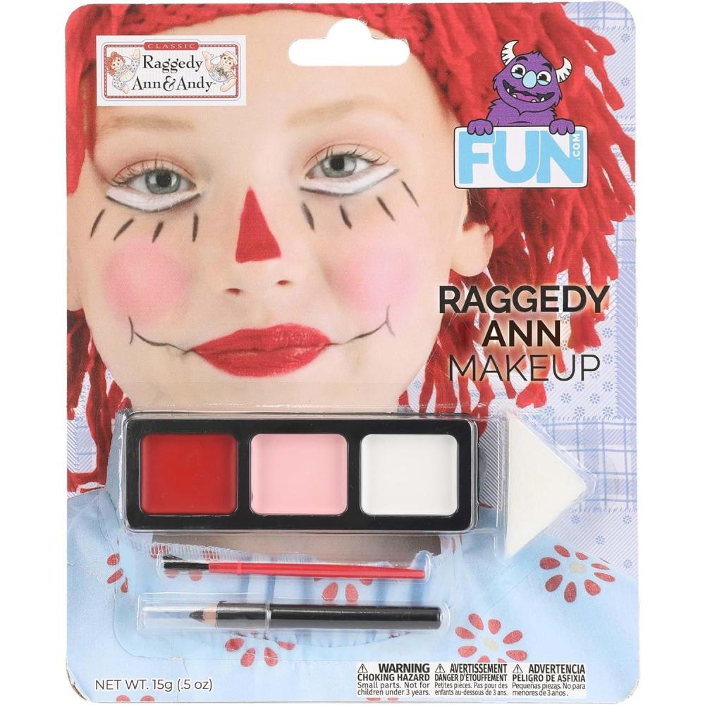 image:imageFun Costumes Raggedy Ann Makeup Set  Standard  Multicolor