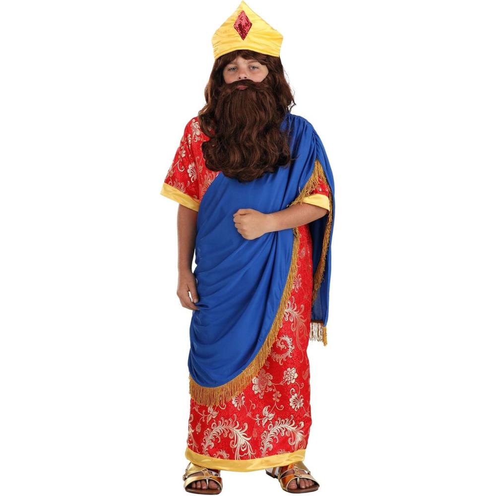 image:imageHaman Purim Costume for Kids  Childrens Purim Costumes Jewish Holiday Outfits Purim Robe amp Crown Accessory