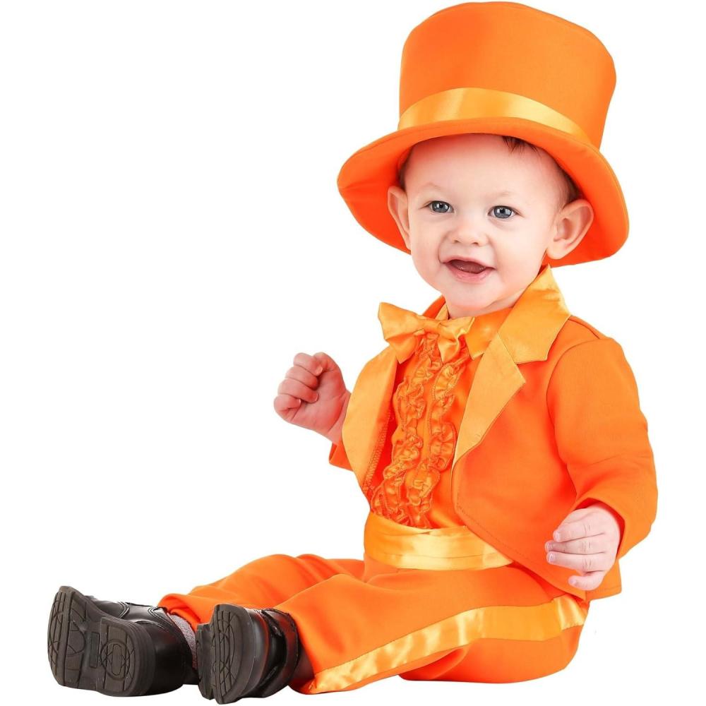 image:imageInfant Orange Tuxedo Suit Costume  Baby Fun ampamp Hilarious MovieInspired Outfit for Halloween and Themed Events
