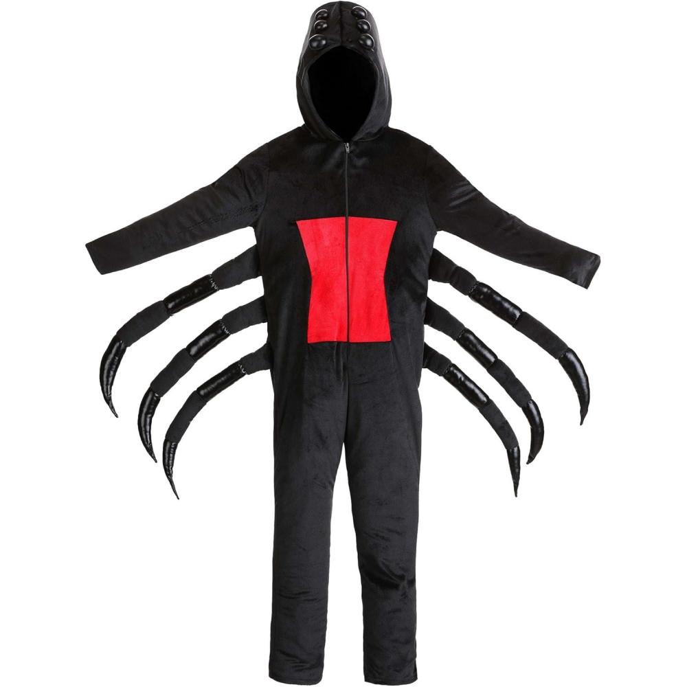 image:imageKids Black Spider Costume Arachnids Suit With BuiltIn Legs Play Pretend Outfits For Children