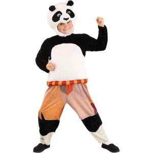 Child Kung Fu Panda Po Costume, Pando Outfit Jumpsuit for Halloween and Dress Up