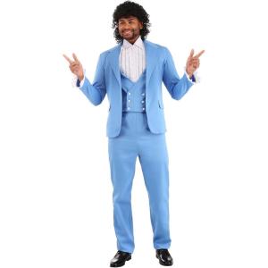 Coming to America Randy Watson Costume for Men – Jacket, Vest, Shirt Front, Pants – Officially Licensed