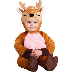 Darling Little Deer Costume for Infants, Cute Woodland Animal Costumes for Babies, Baby Fawn Outfit for Kids
