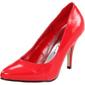 Ellie Shoes Women’s 8220 Dress Pump(Red Patent)