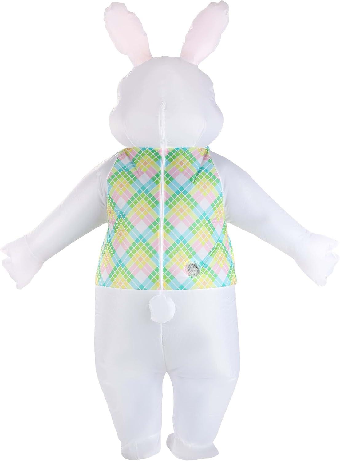 image:imageAdult Inflatable Easter Bunny Costume Halloween Rabbit Suit for Adults Fun Adult Easter Bunny Costume