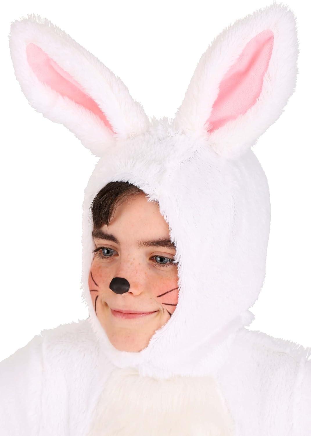 image:imageEnchanting Bunny Adventure Kids Costume Faux Fur Jumpsuit Ears Tail amp MoreCostume
