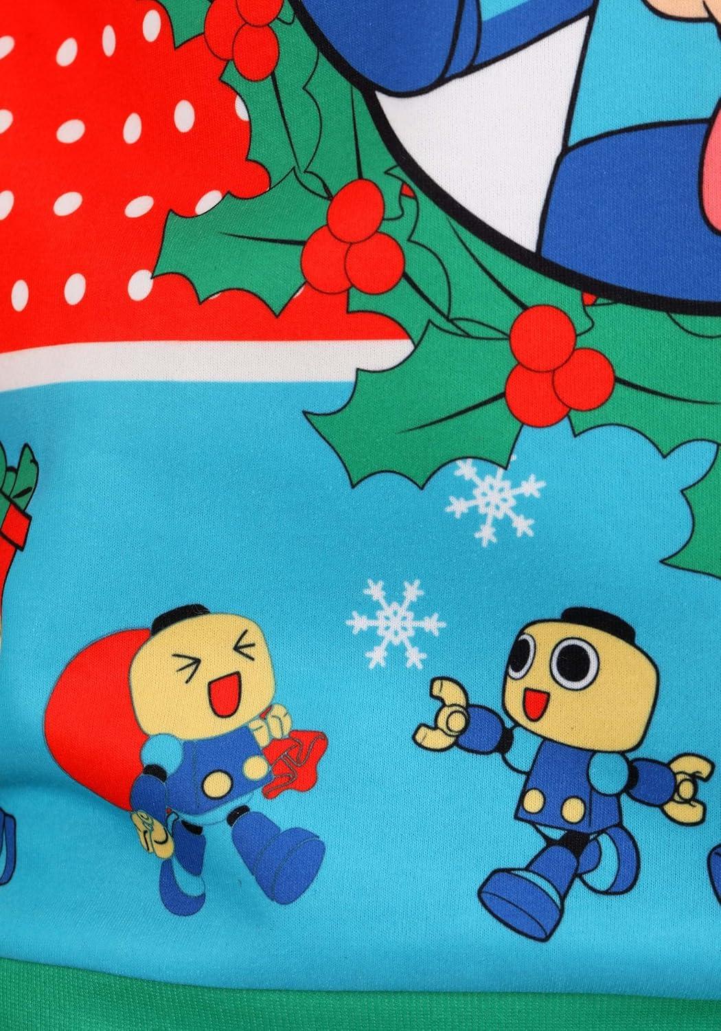 image:imageMega Man Ugly Christmas Sweater for Adults Megaman Sweaters for Men amp Women Video Game Ugly Xmas SweatshirtsBlue