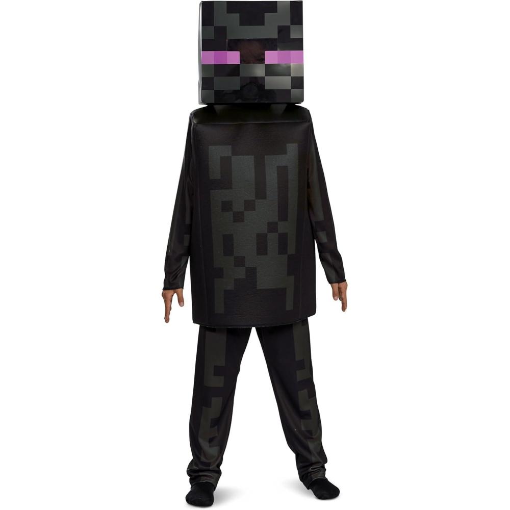 image:imageDisguise Minecraft Child Enderman Deluxe Costume Official Minecraft Kids Costume Outfit