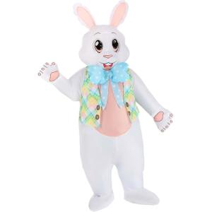 Adult Inflatable Easter Bunny Costume | Halloween Rabbit Suit for Adults | Fun Adult Easter Bunny Costume