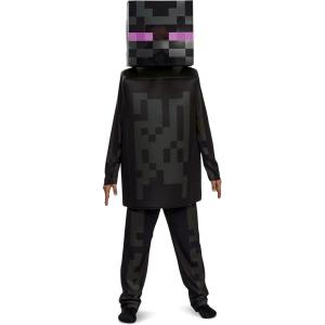 Disguise Minecraft Child Enderman Deluxe Costume, Official Minecraft Kids Costume Outfit