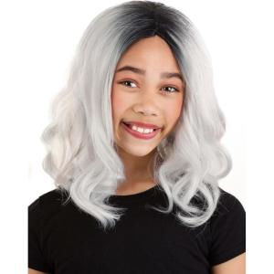 Fun Costumes Kid’s Gray Bob Wig Standard