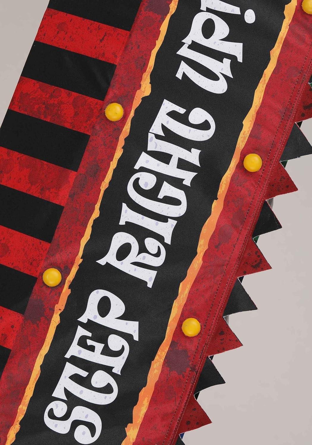 image:imageFun Costumes Brick Thunder DropDown Scary Clowns Animatronic Scary Circus Clown Halloween Decoration Door Hanging Clown PropStandard