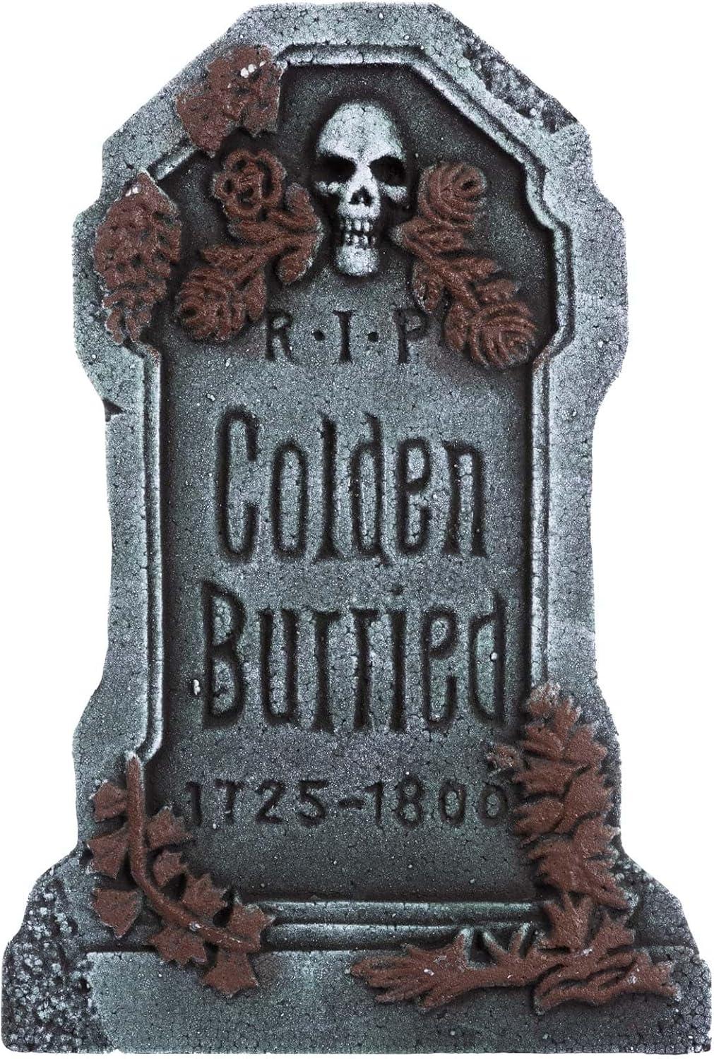 image:imageFun Costumes 6 Piece Scary Tombstone Decoration Set StandardStandard