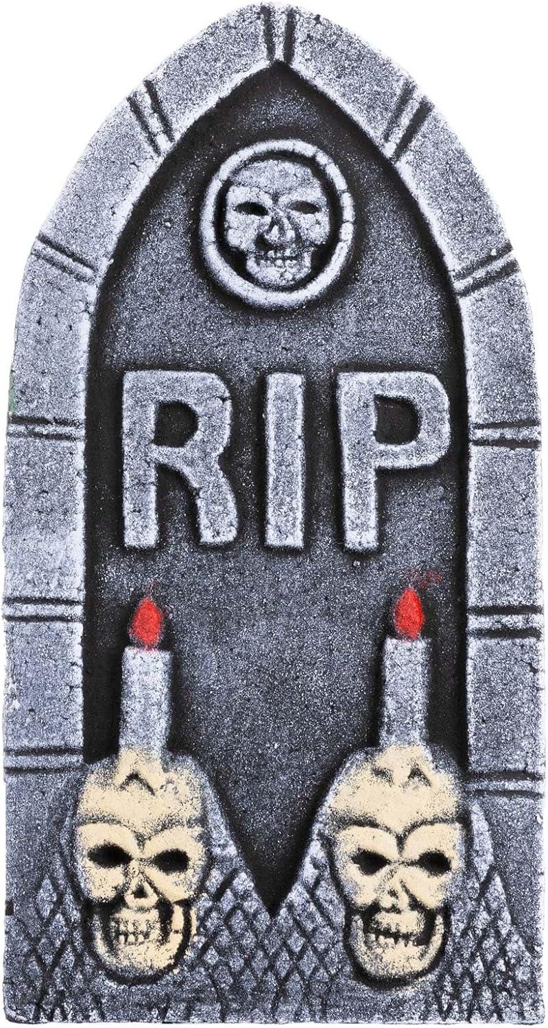 image:imageFun Costumes 6 Piece Scary Tombstone Decoration Set StandardStandard
