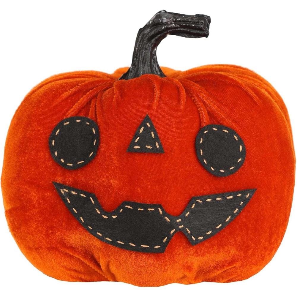 image:imageFun Costumes Fun JackOLantern Pumpkin Stuffed Toy Indoor Decoration Halloween Seasonal Display Standard OrangeStandard