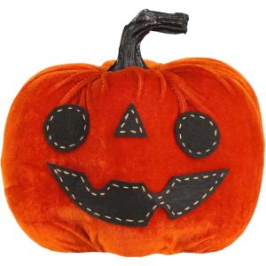 Fun Costumes Fun Jack-O-Lantern Pumpkin Stuffed Toy Indoor Decoration Halloween Seasonal Display – Standard – Orange(Standard)
