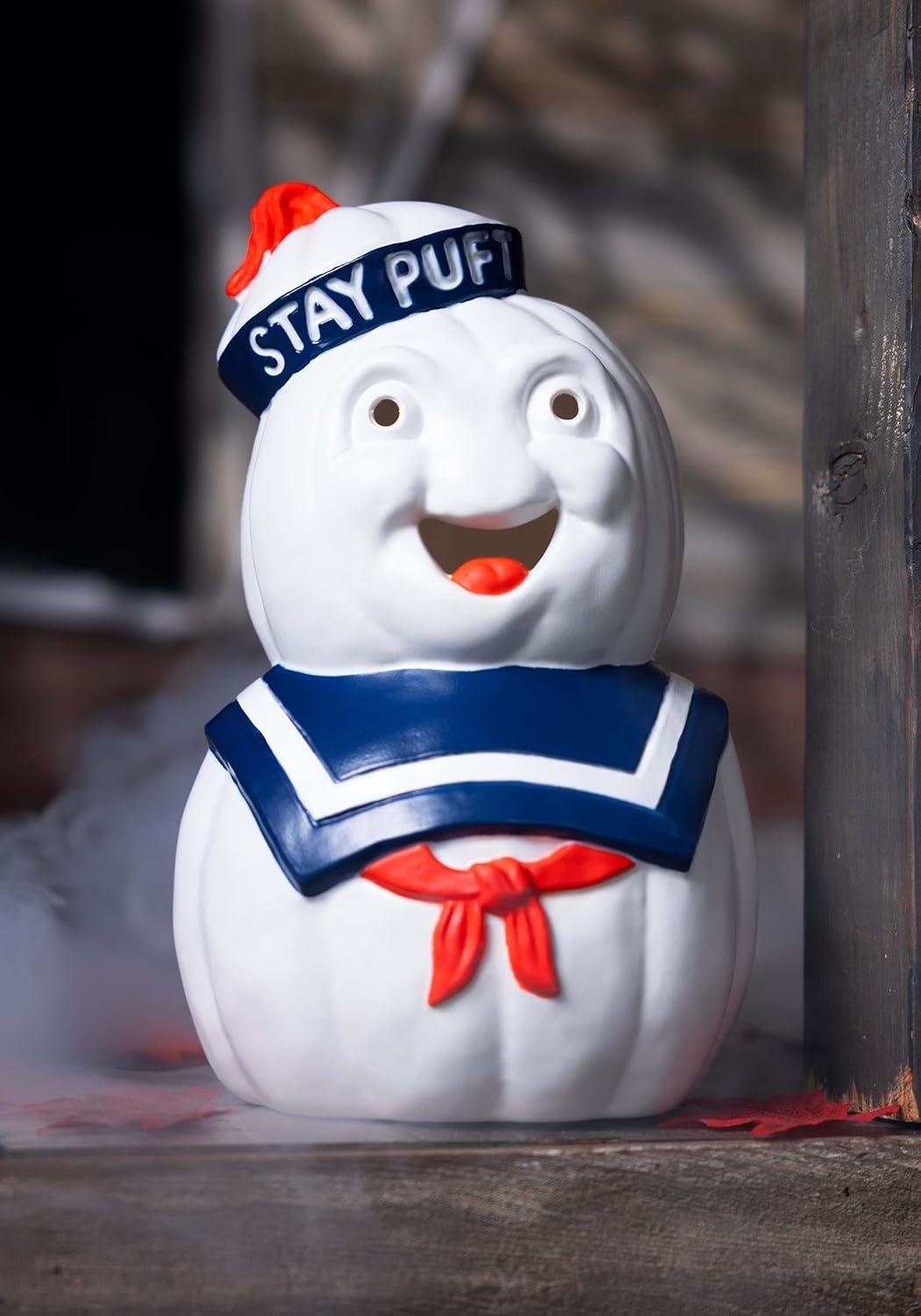image:imageFun Costumes 12 Ghostbusters Light Up Stay Puft Pumpkin Halloween Prop Ghostbusters Decorations StandardStandard