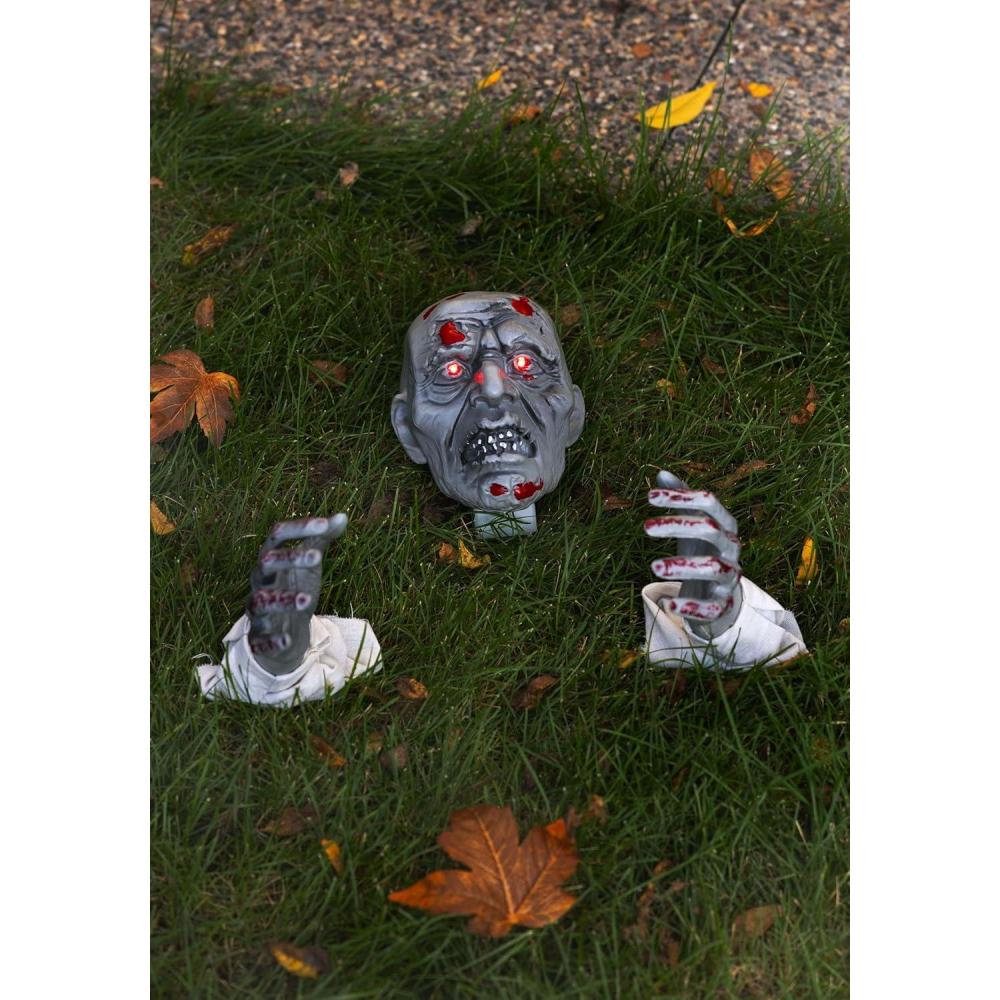 image:imageFun Costumes Skeleton Head and Hands with Lights Prop StandardStandard